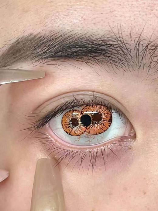 ninamind  半年抛 重瞳子金 直径14.5mm着色14.2mm 商品图5