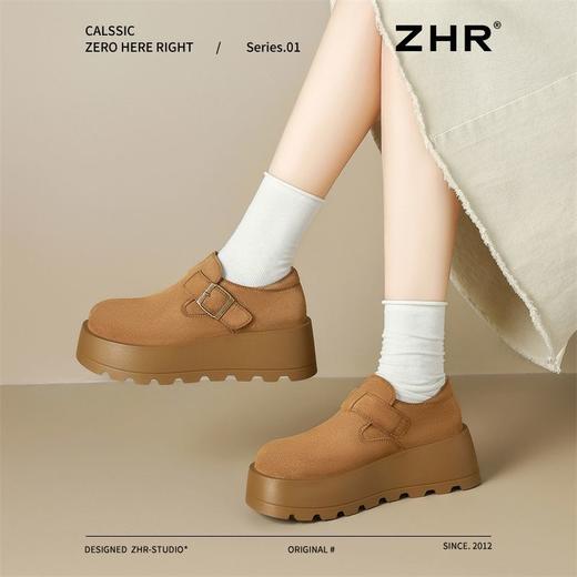 ZHR则则厚底增高勃肯鞋女2025春季新款百搭ins轻便休闲女鞋博肯鞋 商品图9