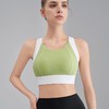 跃牌【美西西系列】新款春夏撞色固定杯运动内衣女高强度包裹瑜伽服跑步防震文胸WX-5928 商品缩略图3