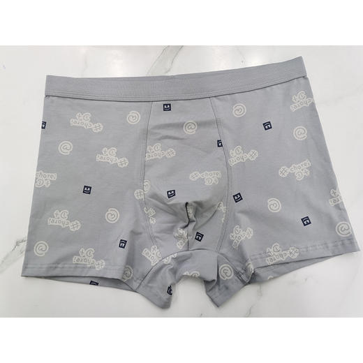 纪念日百货基础-休闲5014笑脸男士平角内裤160804454 商品图3