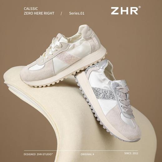 ZH则则正品软底阿甘鞋2025春新款平底透气百搭运动休闲鞋ins女 商品图5