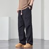 【DYF】大依优型大码休闲裤宽松直筒工装裤美式弹力运动长裤子男士胖子 商品缩略图1