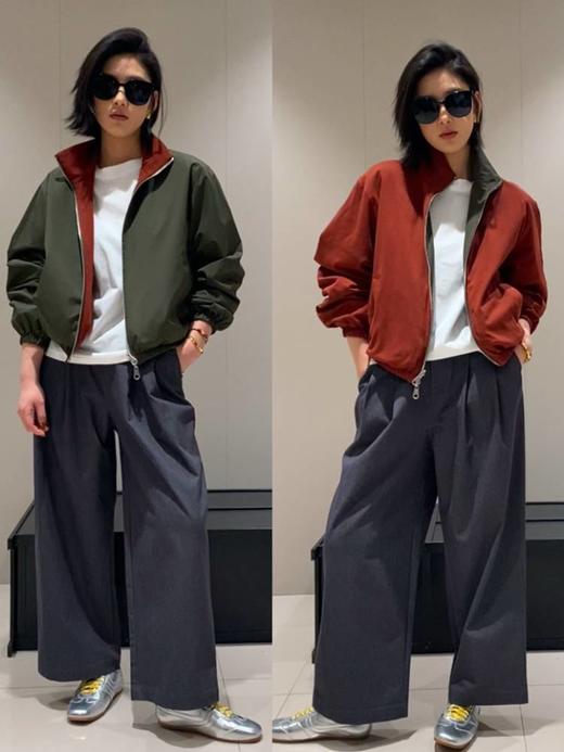 意式高端线！2025双面穿防水客供弹力棉情侣风衣夹克！ 商品图8