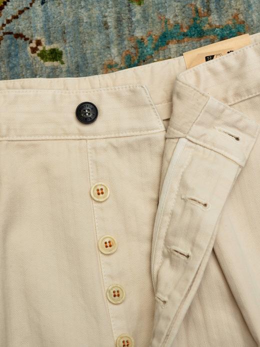 Fortela Officer Pants 米色人字纹 商品图3