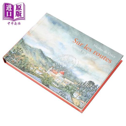 【中商原版】【法文版】法漫 旅行日记 Nicolas De Crecy绘 手绘游记 法文原版 Sur les routes Carnet en poche 商品图1