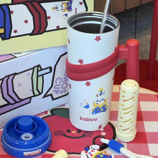 水杯花伴森戏团保温杯 商品图2