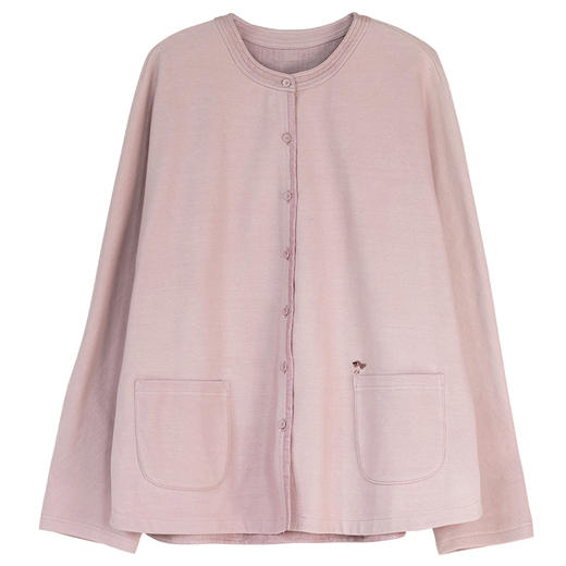 牧衣游原创 手工刺绣舒适棉短外套新品柔软亲肤休闲百搭开衫 幸禾 商品图4