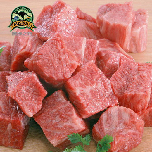 澳洲原切草饲牛肉粒500g 商品图1