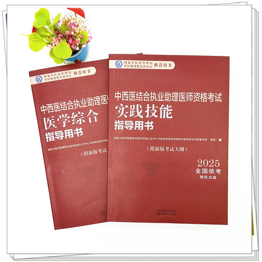 【套装2本】2025年中西医结合执业助理医师考试全套 综合笔试指导用书+实践技能指导用书 职业助理考试用书 中国中医药出版社 商品图1