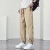 【DYF】大依优型大码男装松紧腰束脚休闲裤运动潮流宽松直筒休闲风胖子男士长裤子 商品缩略图0