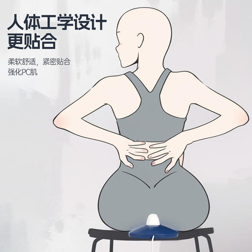 凯格尔训练器男pc肌按摩电动夹腿提肛锻炼内侧内收盆底肌运动健康训练 商品图3