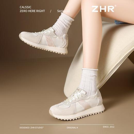 ZH则则正品软底阿甘鞋2025春新款平底透气百搭运动休闲鞋ins女 商品图8