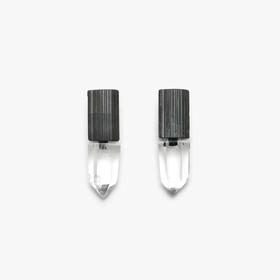 订购8周到｜MONIES-Mint-黑碧玺 耳夹（无需耳洞）［丹麦设计师］