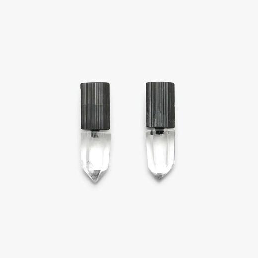 订购8周到｜MONIES-Mint-黑碧玺 耳夹（无需耳洞）［丹麦设计师］ 商品图0