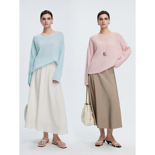 棉仓362635015-初棉竹节棉麻罩衫 商品图4