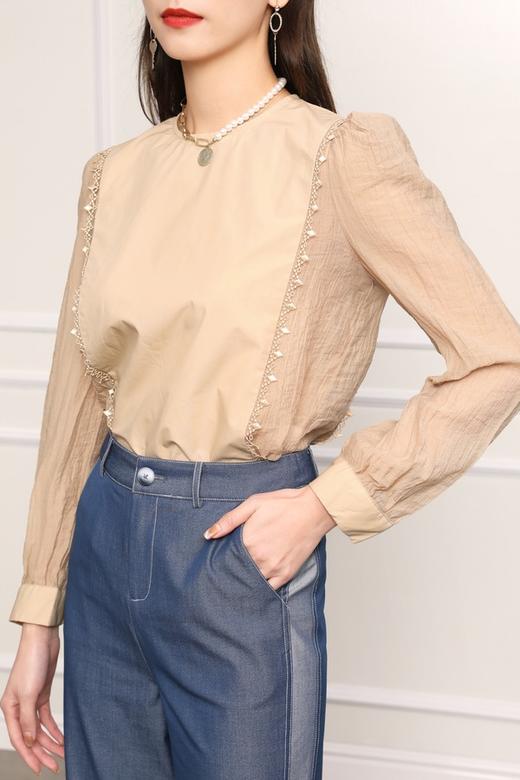 amadella 拼接蕾丝花边上衣 11970 商品图3