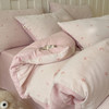【A类全棉皱皱纱四件套】全棉双层纱四件套A类皱皱纱提花床品件套母婴星月亮 商品缩略图6