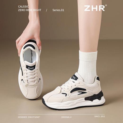 ZHR则则复古阿甘鞋2025新款时尚百搭板鞋软底运动德训休闲鞋女鞋 商品图8