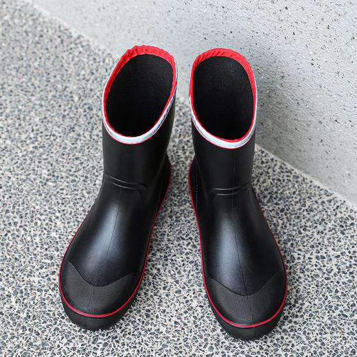 四季款雨鞋无包头不防砸不防刺PVC大底防水舒适 商品图11
