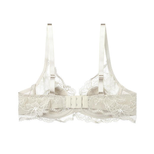 【3F】【列维斯蕾丝 兔耳朵】安莉芳薄款单层围大胸文胸女内衣EB00370 商品图1