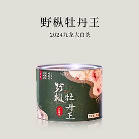 【倩倩直播间推荐】野枞牡丹王  2024年九龙大白茶 松溪白茶 35g/罐