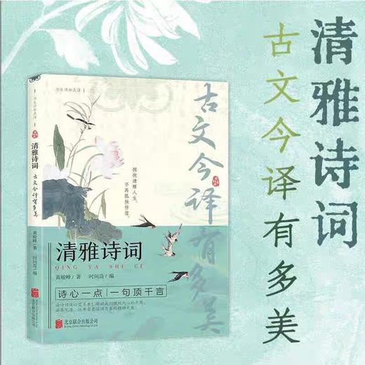 清雅诗词 古文今译有多美正版藏在古诗文里的夸人宝典腹有诗书课外阅读书中国文学浪漫赏古诗词经典诗词赏析国学著作正版当当自营 商品图3