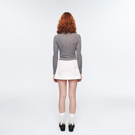 HERLIAN 2025年春季女士蝴蝶结装饰轻薄长袖针织衫 商品图2