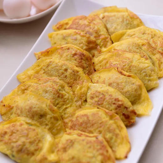 黄金蛋饺 | 精选厦门莲花山放养土鸡蛋 搭配口感上乘的前腿肉 肉馅丸裹着金黄的蛋皮 肉质鲜嫩 简单快手 饺子 商品图10
