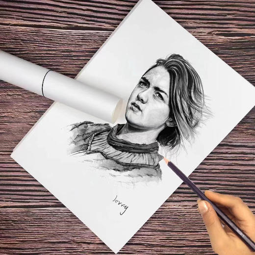 140张8K大小素描纸130g（20张2包+50张2包） 商品图4