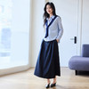 VICTORIA&VERA春季“圣马丁春日”可拆卸撞色披肩设计感高级休闲慵懒风衬衫 商品缩略图7