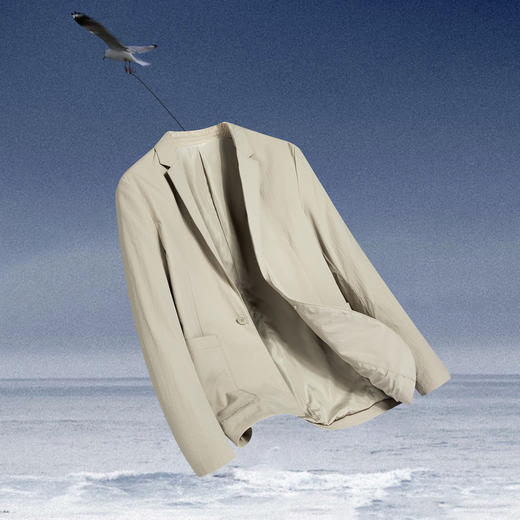 圣得西小西服男士外套2025春秋新款轻熟风韩版潮流商务休闲上衣 商品图2