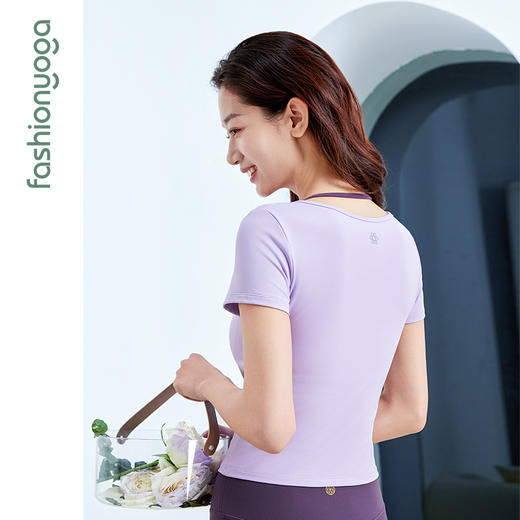 FC15318假两件挂脖短袖 商品图3