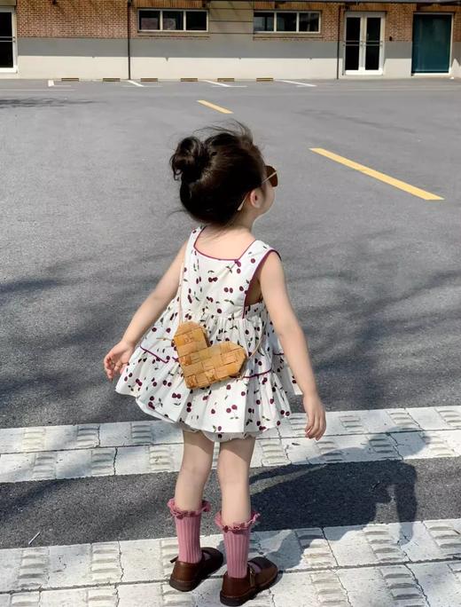 裁缝学苑TQ145方领童装无袖背心裙纸样花苞短裤套装儿童打板服装 商品图2