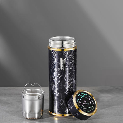 思宝旗舰店新品第6元素7/8号真空杯礼盒包装内置茶隔便携车载 商品图3