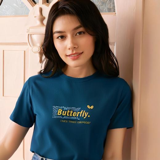 Butterfly蝴蝶乒乓球服BWH845纯棉文化衫休闲圆领衫3色可选 商品图1