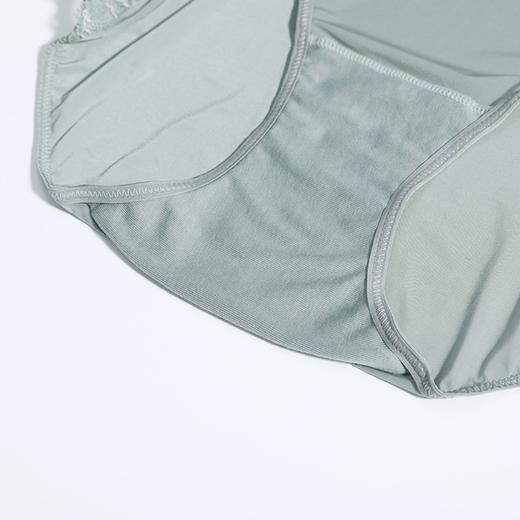 【3F】安莉芳薄款冰丝内裤棉底档女士蕾丝中腰三角裤E300166 商品图4