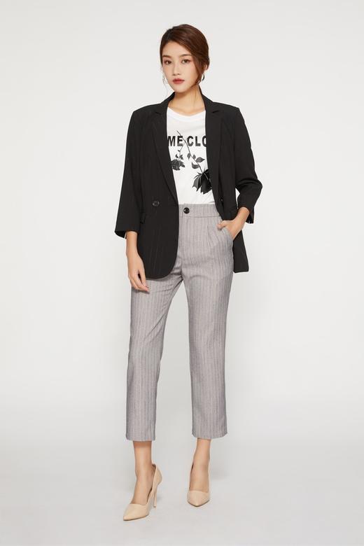 Blue by letote 浅灰色百搭西装裤 12424 商品图1