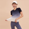 跃牌【美西西系列】新款渐变速干跑步健身短袖修身瑜伽T恤DX-6208 商品缩略图4