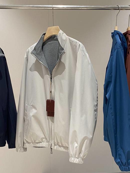 意式高端线！2025双面穿防水客供弹力棉情侣风衣夹克！ 商品图6