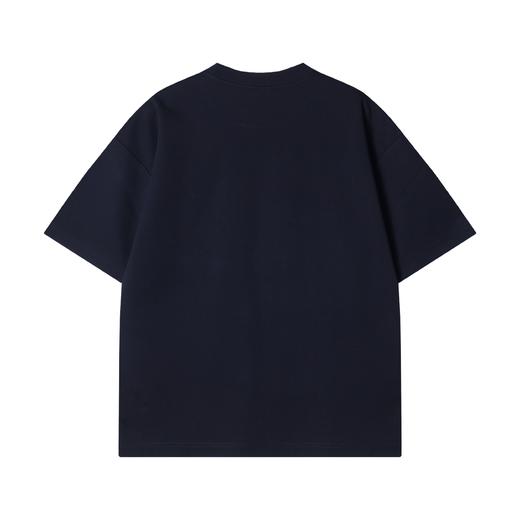 T51915春夏新款时尚个性渐变字母印花涂鸦美式潮牌街头宽松圆领短袖 商品图5