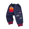 Miki童裤25春新卡通刺绣运动休闲裤男女宝宝外穿长裤舒适纯色童裤 商品缩略图4