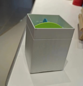 日本玛雅LEAD收纳盒3格白色