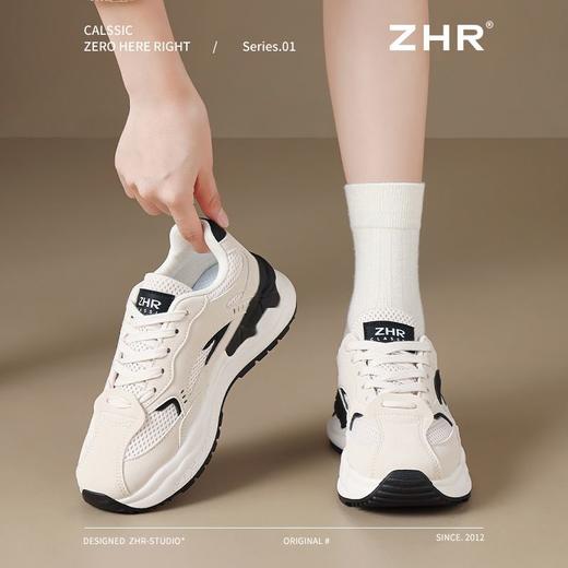 ZHR则则复古阿甘鞋2025新款时尚百搭板鞋软底运动德训休闲鞋女鞋 商品图7