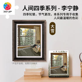 300片 平面塑料拼图 H3126 李宁静-人间四季系列-大雪