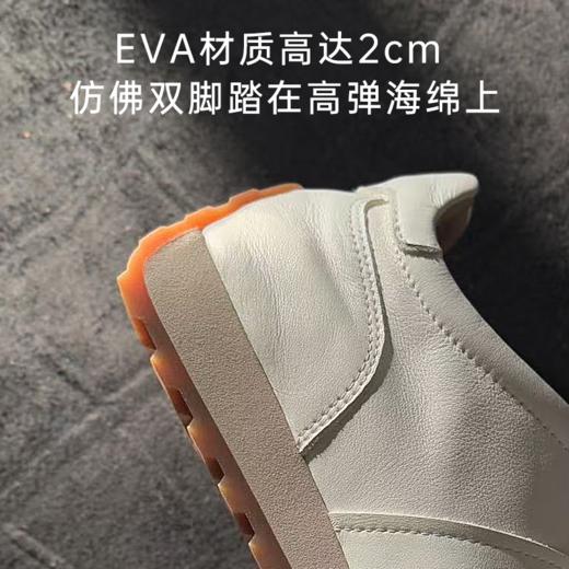 2485时尚休闲运动鞋女百搭平底运动德训鞋棕色轻便复古跑鞋RJ009 商品图4