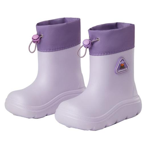 【69.9元】柠檬宝宝2025年新款儿童雨鞋男女童防滑水鞋男孩女孩束口长筒雨靴聚 商品图4