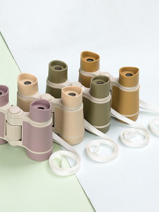 【户外露营郊游好实用！韩风儿童远镜】新款儿童望远镜户外玩具彩色防摔橡胶双筒望远镜，带孩子一起 探索大自然的奥秘。ry 商品图1