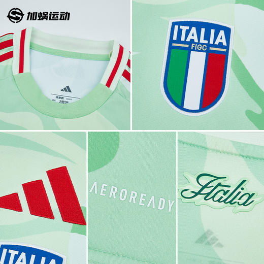 SFS阿迪达斯 2025意大利女足客场球迷版球衣短袖足球服 JF0604 商品图2