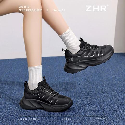 ZHR则则厚底增高运动休闲鞋2025春新款百搭透气耐磨超轻便女鞋ins 商品图8