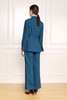 ESTELLICA 绑带蓝色西装长裤套装 11979 商品缩略图2